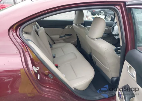 2013 Honda Civic Ex-L from USA, damaged, VIN 19XFB2F9XDE288693